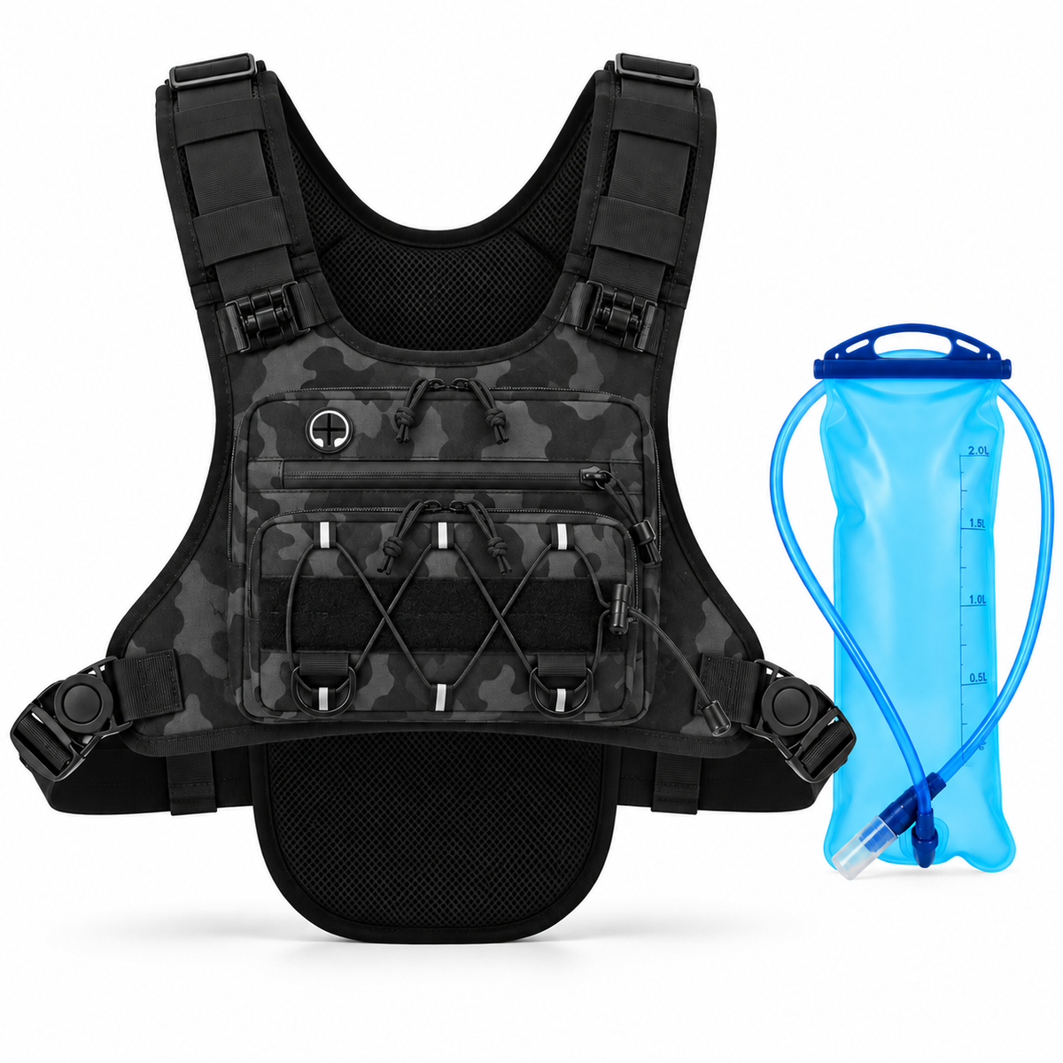 HYDRUN™ – Gilet Sac d'Hydratation pour Trail, Running et Randonnée